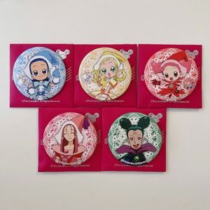 Ojamajo Doremi Large Pin Badges Set of 5
